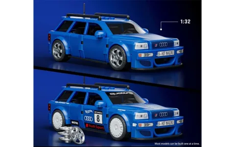 Rozjeď hru s těmito sadami Mattel Brick Shop Audi!
