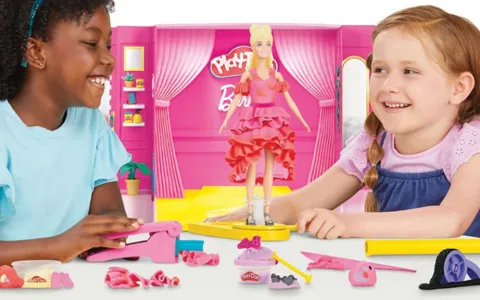 Hasbro Play-Doh Barbie Módní přehlídka modelína set