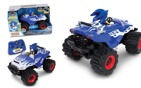 NKOK Sonic ježek: CrossWorlds R/C Monster Truck na dálkové ovládání