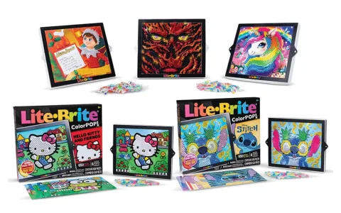 Basic Fun! Lite Brite ColorPOP! kolekce