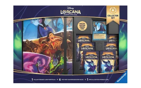 Toto je sběratelská sada Disney Lorcana vzrušujícím způsobem zlá
