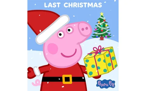 Peppa Prasátko chrochtá sváteční melodie na svém novém svátečním albu