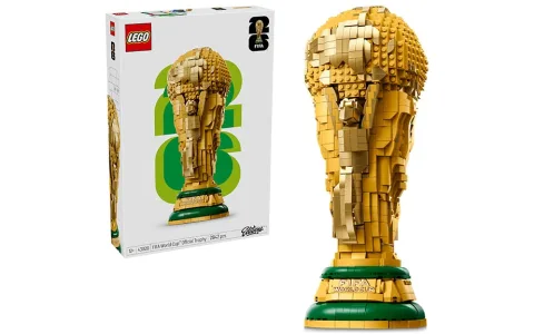 Přines domů zlato s oficiální trofejí Mistrovství světa ve fotbale FIFA v nové LEGO edici