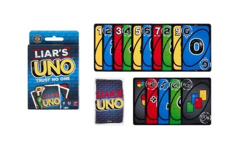 Mattel UNO Lháři karetní hra