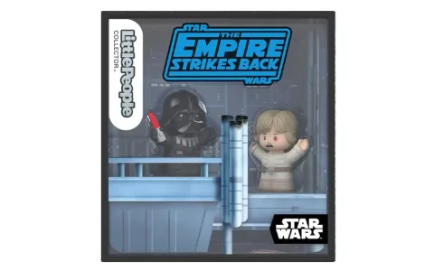 Tomuto sběratelskému setu figurek Star Wars Little People se nedá odolat.