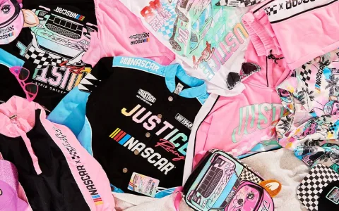 Kolekce Justice NASCAR rychle přináší módu pro teenagery