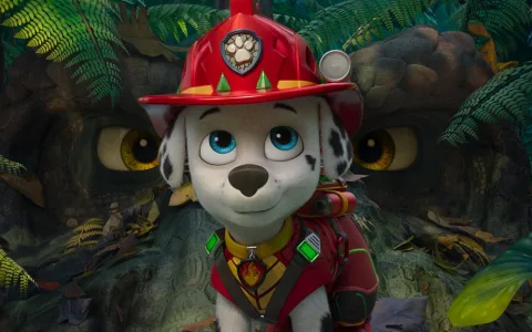 Hrdinové PAW Patrol závodí proti vyhynutí ve filmu PAW Patrol: Dinosauří film.