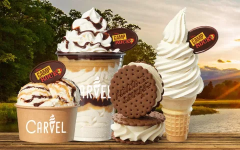 Carvel nabízí další letní dobroty k příležitosti Rock Camp 3