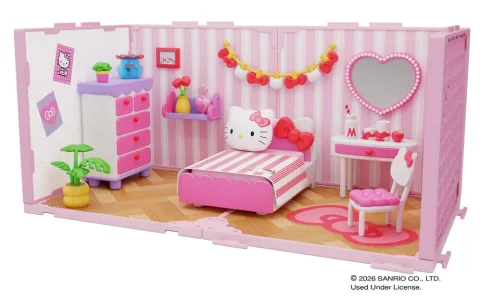 Goliath Sanrio představila sladkou kolekci doplňků figurky Hello Kitty