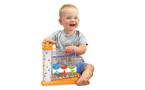 Didaktická kuličková dráha Fat Brain Toys SortAgain