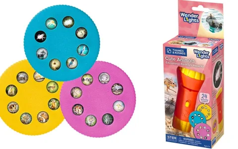 Vzdělávací kapesní projektorová baterka Thames & Kosmos Wonder Lights