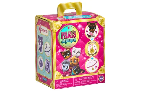 Playmates Toys rozzáří hru s překvapivými balíčky Paris & Pups