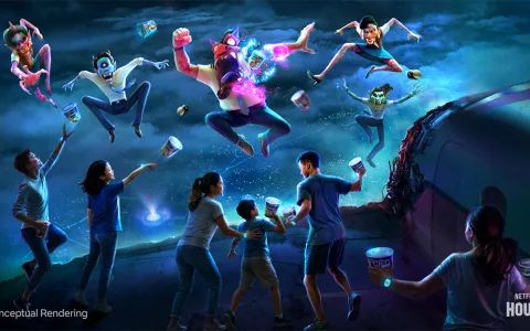 Dům Netflixu se zlatem pokryje interaktivním zážitkem K-Pop Lovci démonů