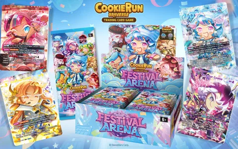 Braverse TCG superstar přináší sušenky do Festival Arena Booster balíčku