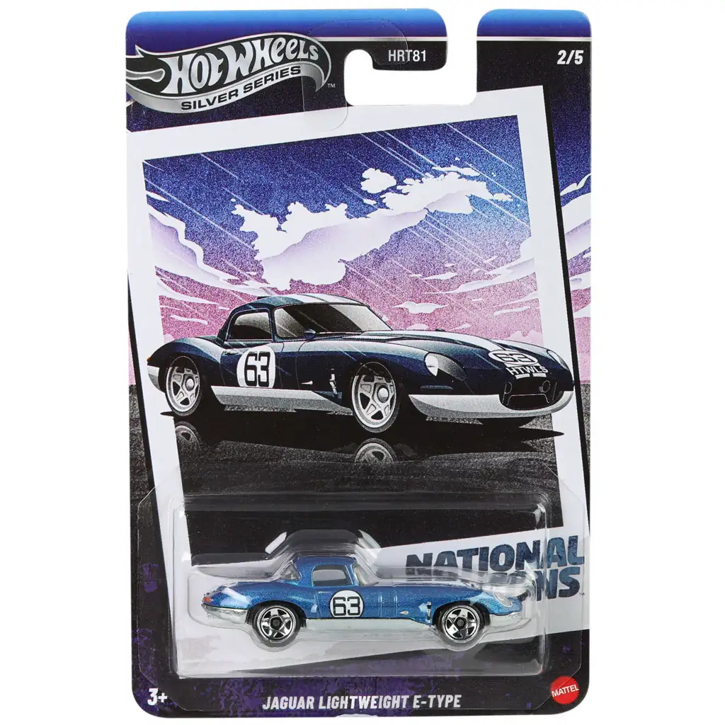 Hot Wheels: Vintage Jaguar Lightweight E‑Type autíčko 1/64 – Mattel