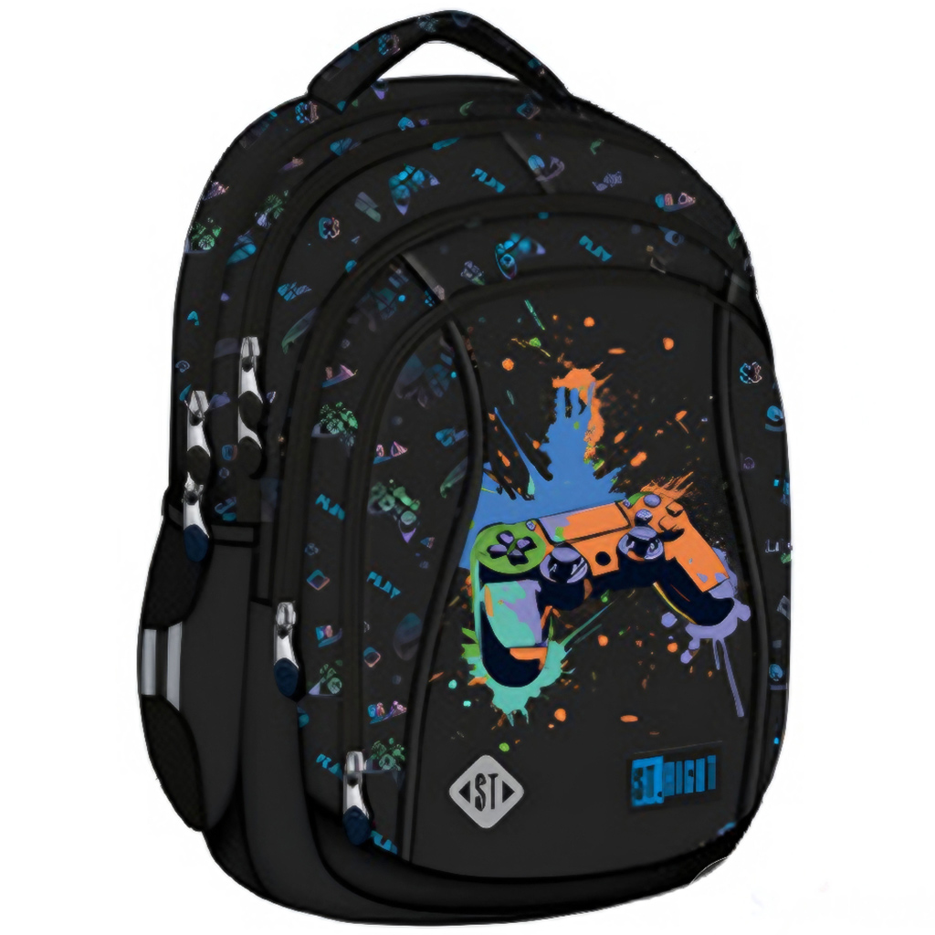 St.Right Game Controll školní taška, batoh BP04 43x32x20cm obrázek 1