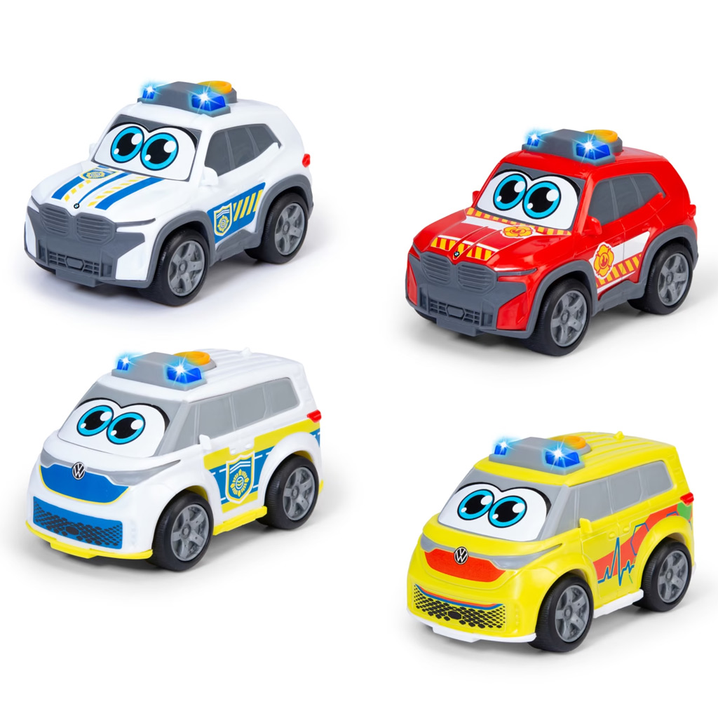 ABC Emergency Team autíčko s světlem a zvukem, různé, 1 ks - Dickie Toys obrázek 2