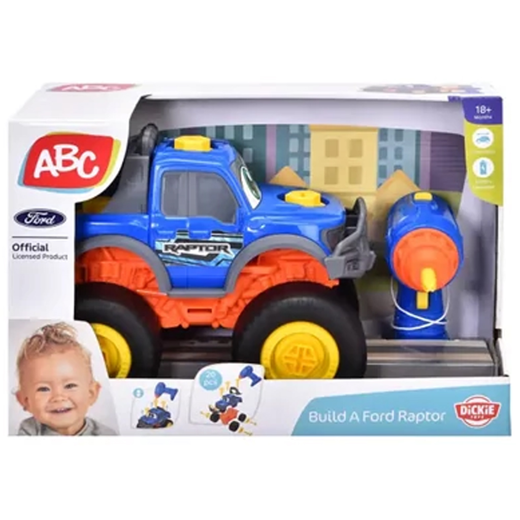 ABC Ford F150 Raptor montovatelný terénní vůz s šroubovákem - Dickie Toys obrázek 1