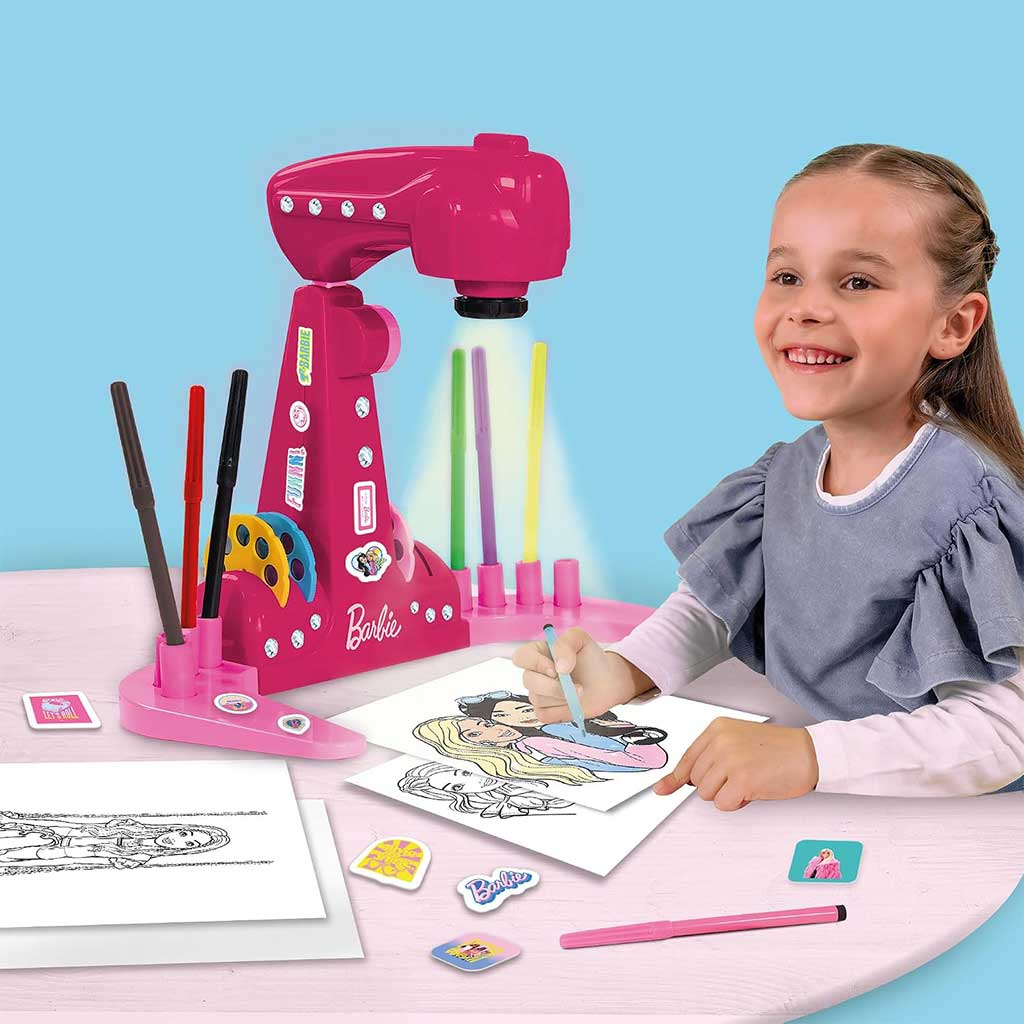 Barbie Projektorová malovací sada - Lisciani obrázek 2