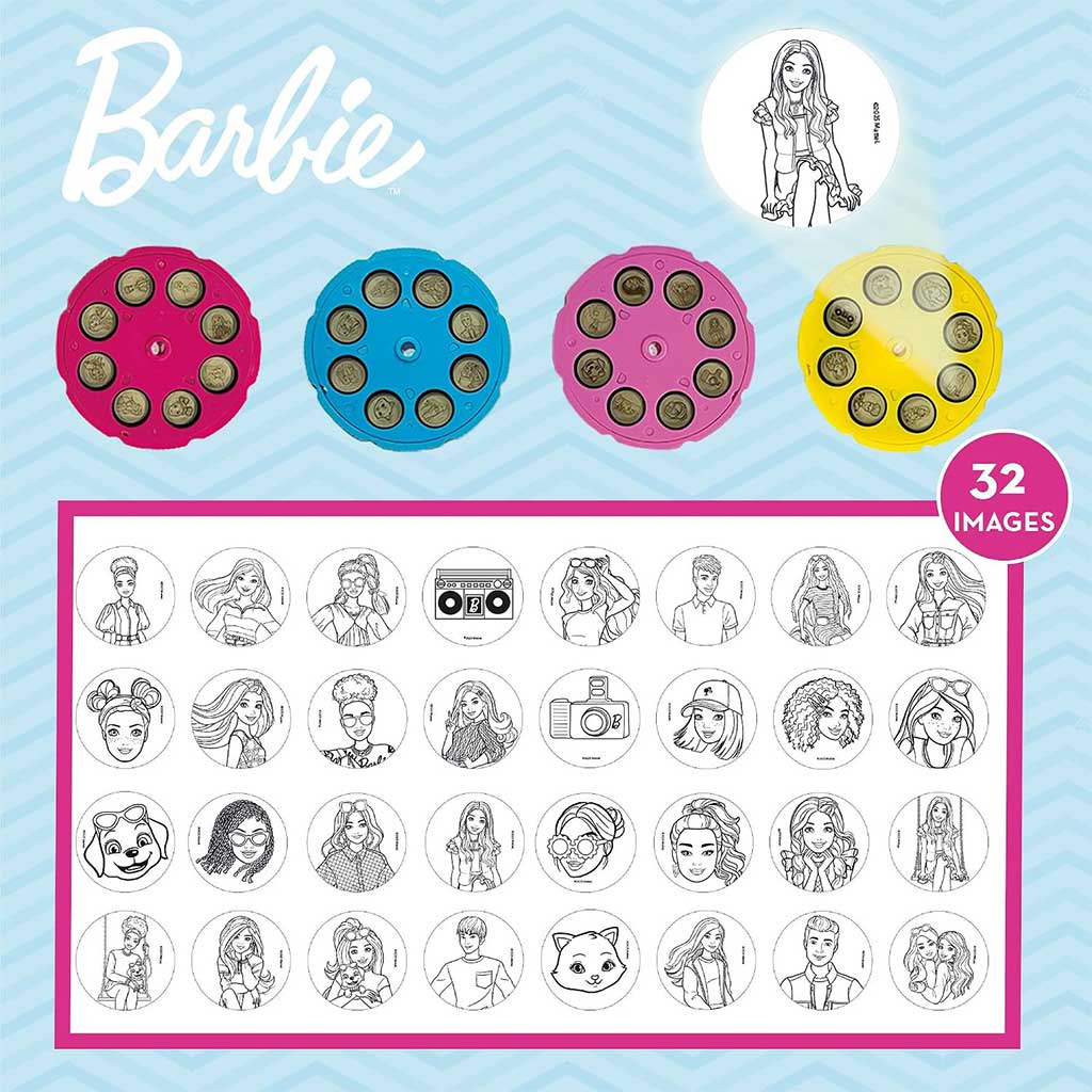 Barbie Projektorová malovací sada - Lisciani obrázek 4