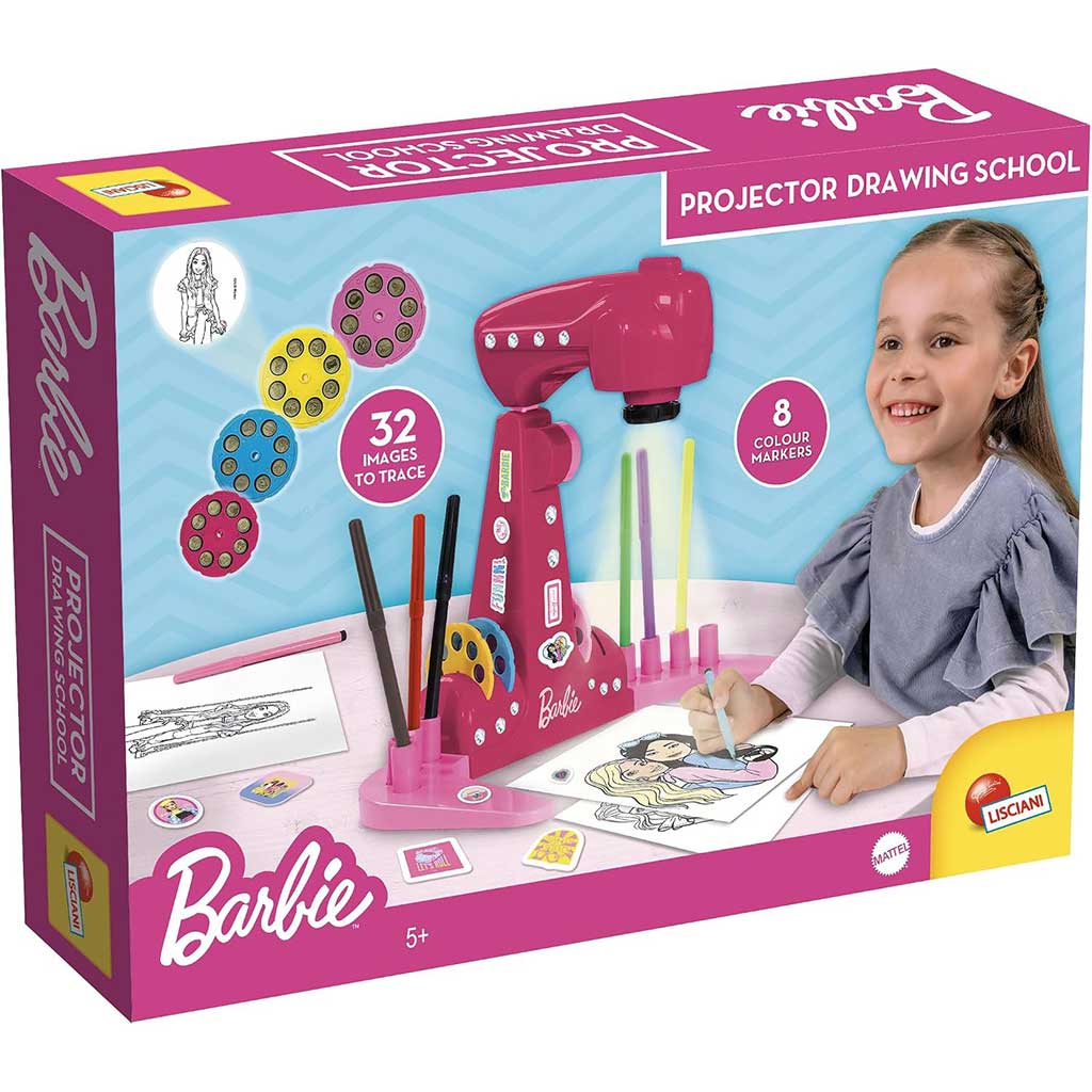 Barbie Projektorová malovací sada - Lisciani obrázek 1