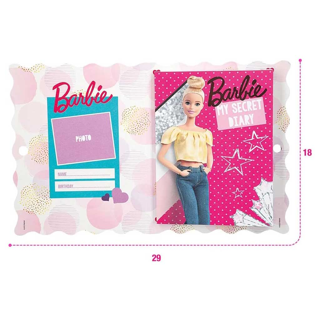 Barbie: Tajný deník s zámkem - Lisciani obrázek 2