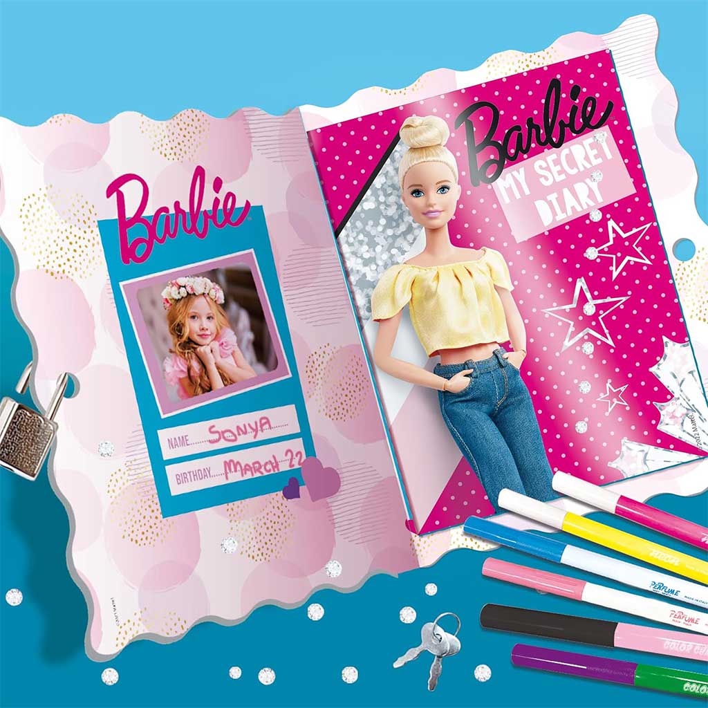 Barbie: Tajný deník s zámkem - Lisciani obrázek 3
