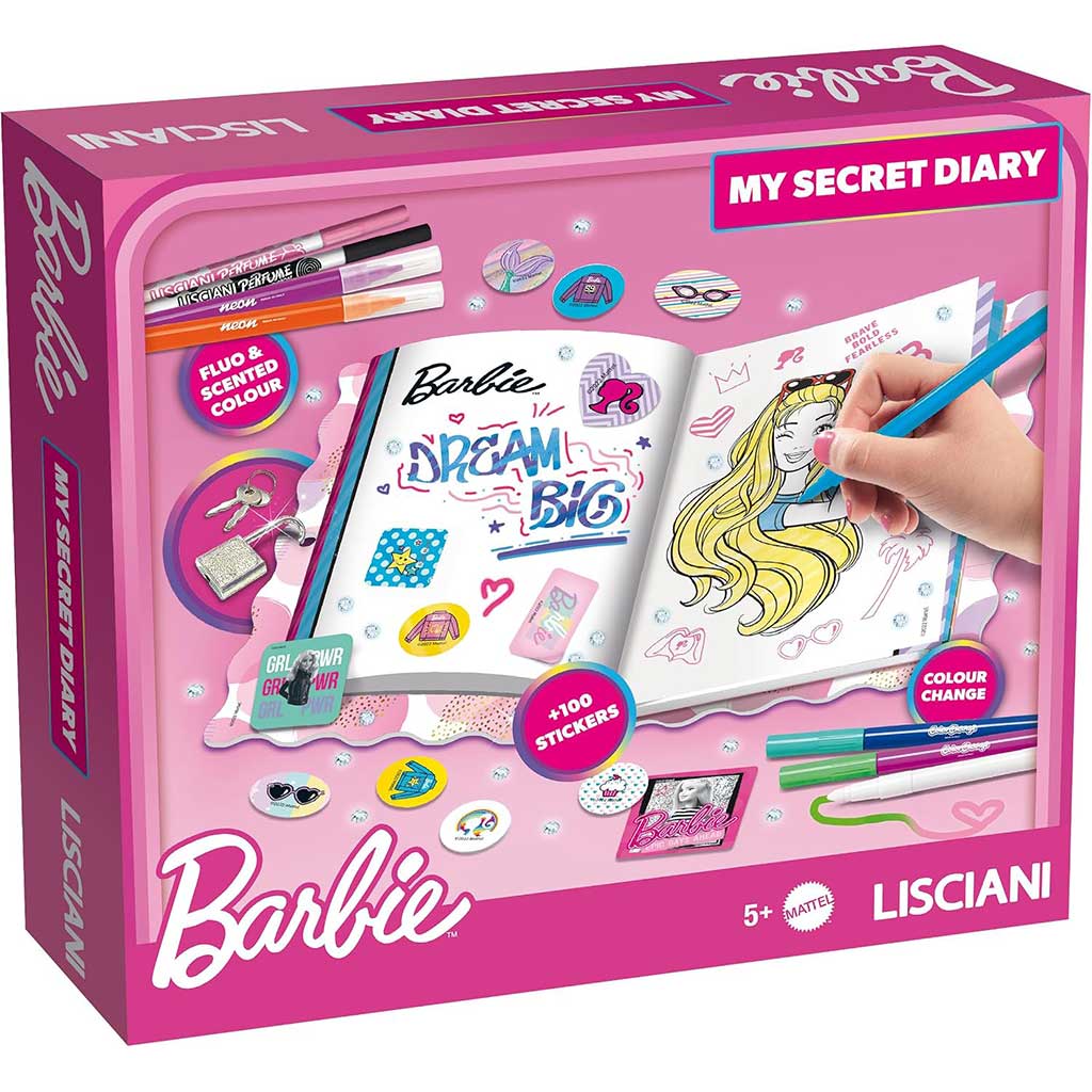 Barbie: Tajný deník s zámkem - Lisciani obrázek 1