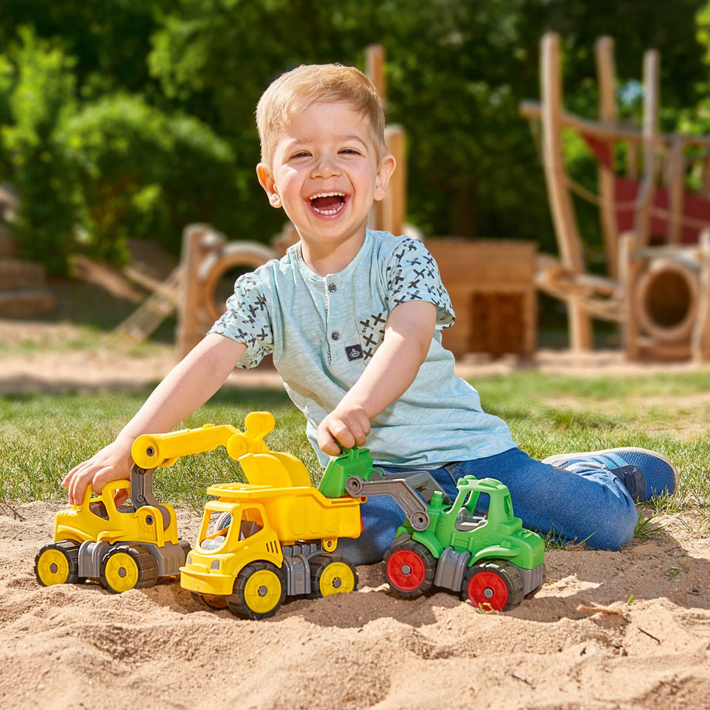 BIG Power Worker Mini sklápěcí nákladní auto - Simba Toys obrázek 5