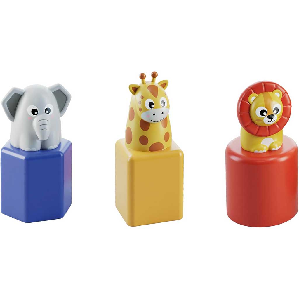Carotina Baby: Happy Logic Hra na rozpoznávání tvarů se zvířaty ze savany obrázek 3