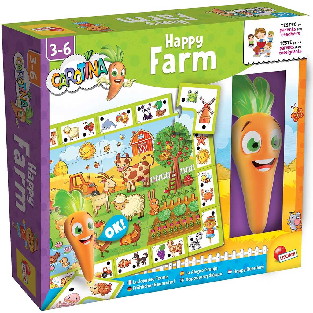 Carotina: Šťastná farmářská sada - Lisciani obrázek 1