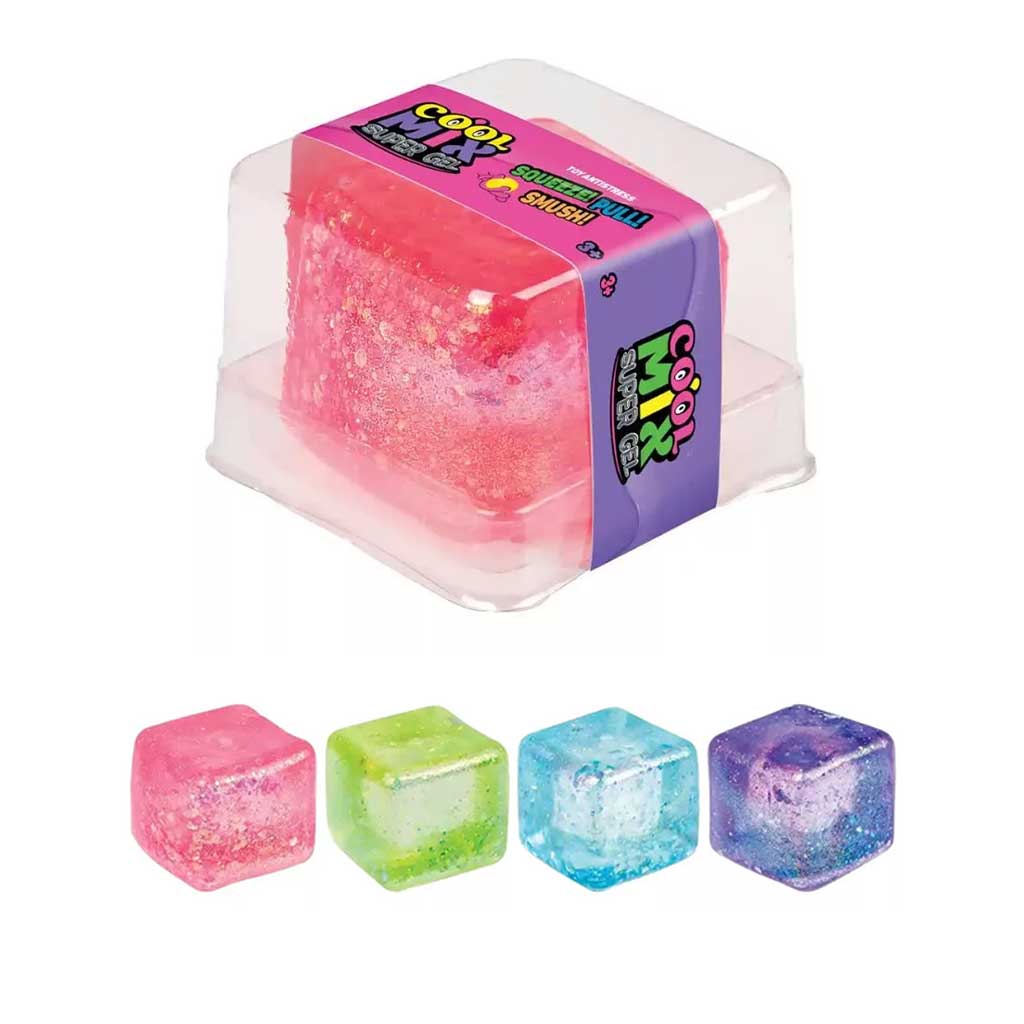 Cool Mix Super gelová kostka 5 cm antistresová hračka různé druhy 1ks obrázek 1