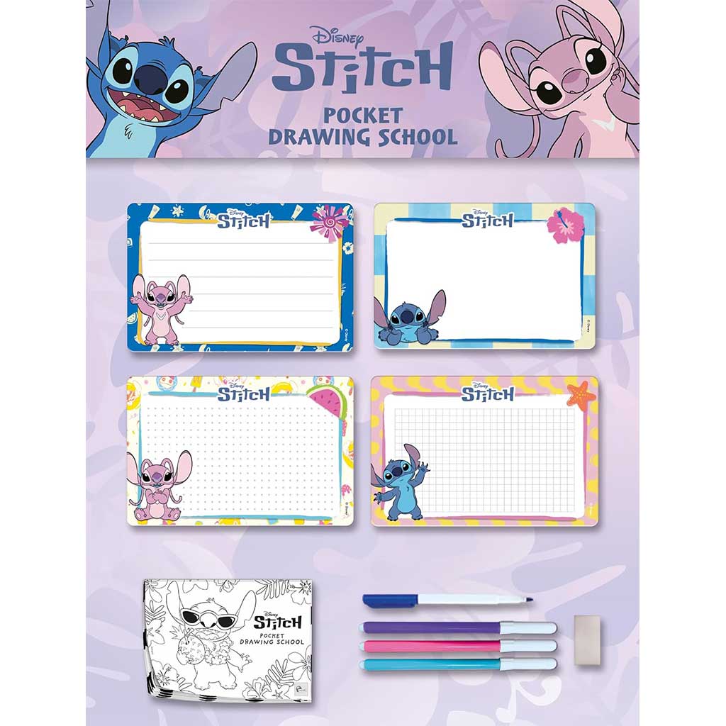 Disney Stitch Malá výtvarná škola - Lisciani obrázek 3