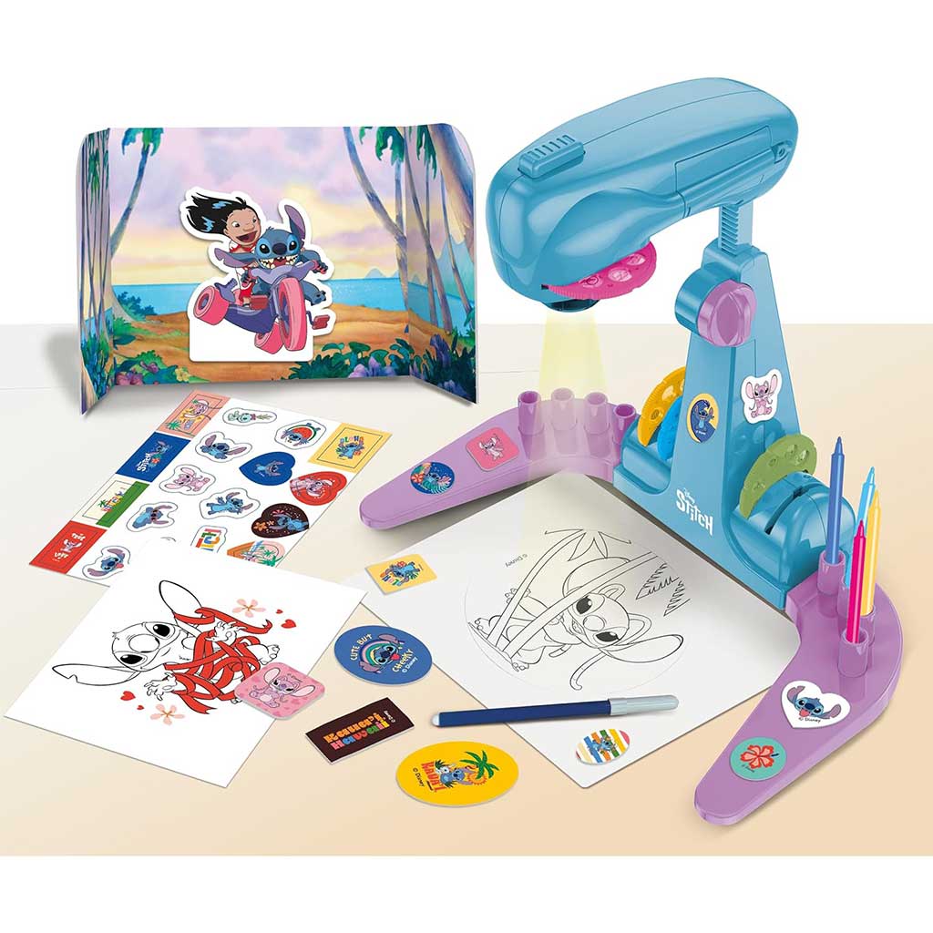 Disney Stitch Projektorová malovací sada - Lisciani obrázek 2