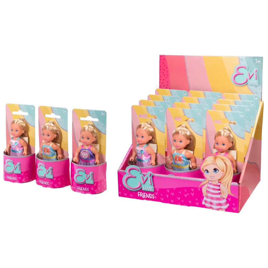 Evi Love: Přátelé Blond Evi panenka v několika variantách 12 cm - Simba Toys obrázek 1