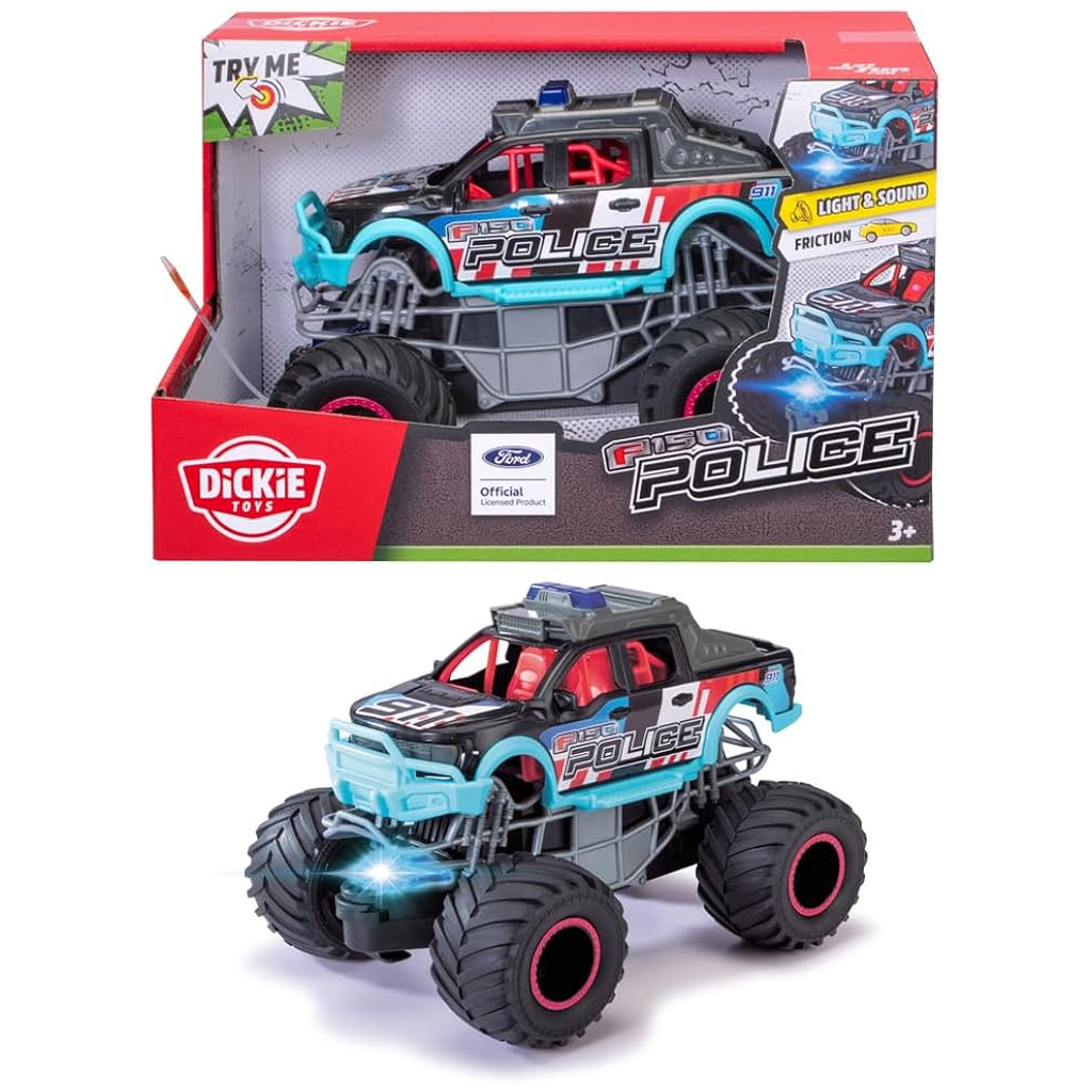 Ford F-150 Police auto s světlem a zvukem - Dickie Toys obrázek 1