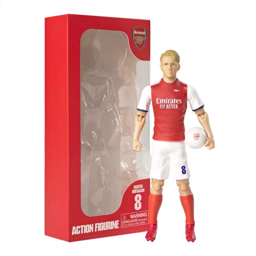 Fotbalista akční figurka, 20 cm - Arsenal, Ødegaard v dresu číslo 8 obrázek 1