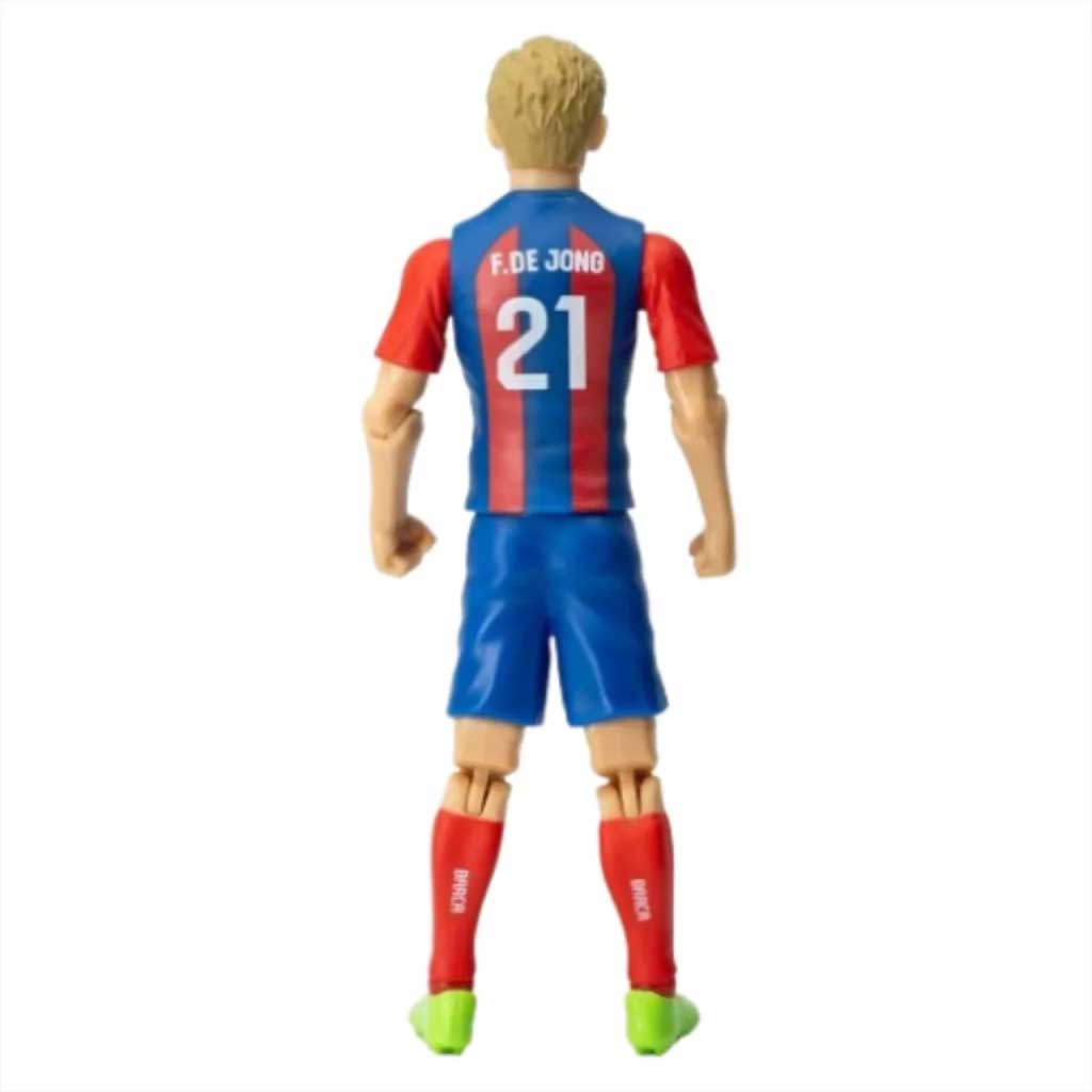 Fotbalista akční figurka, 20 cm - Barcelona, F. De Jong v dresu s číslem 21 obrázek 3