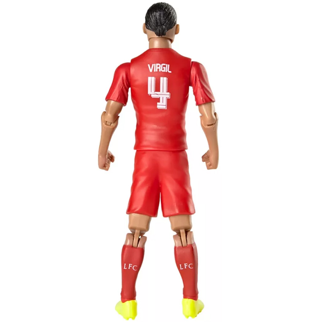 Fotbalista akční figurka, 20 cm - Liverpool, Van Dijk v dresu číslo 4 obrázek 3