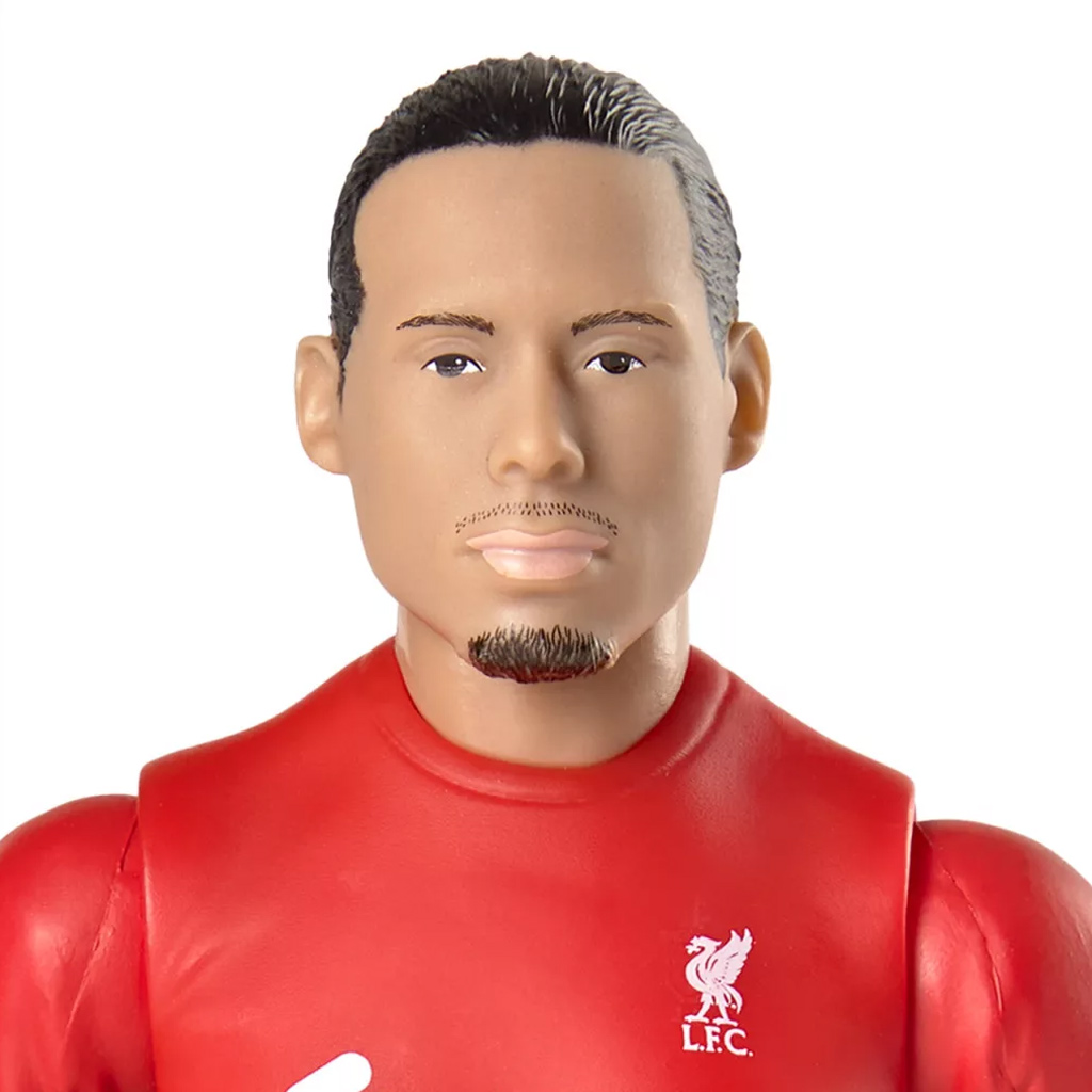 Fotbalista akční figurka, 20 cm - Liverpool, Van Dijk v dresu číslo 4 obrázek 4