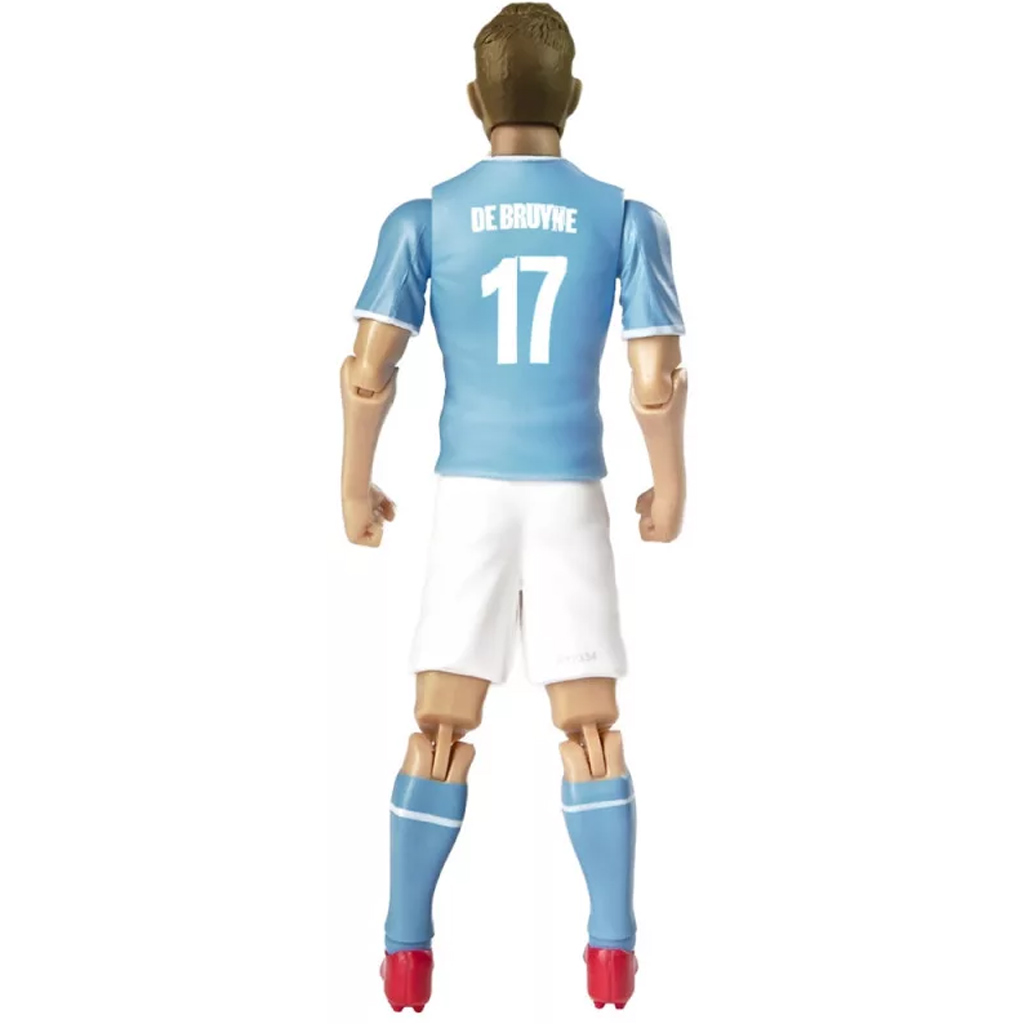 Fotbalista akční figurka, 20 cm - Manchester City, De Bruyne v dresu číslo 17 obrázek 2