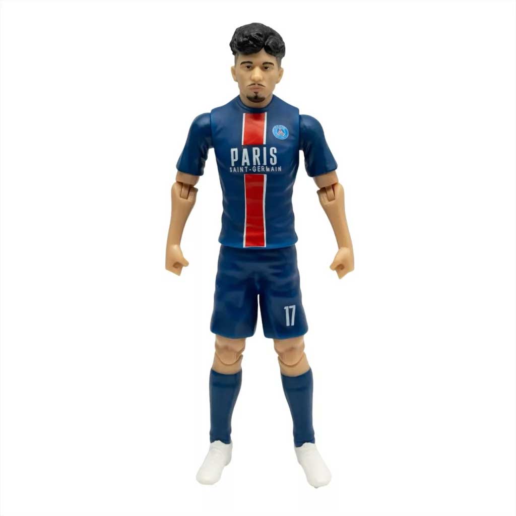 Fotbalista akční figurka, 20 cm - PSG, Vitinha v dresu číslo 17 obrázek 2