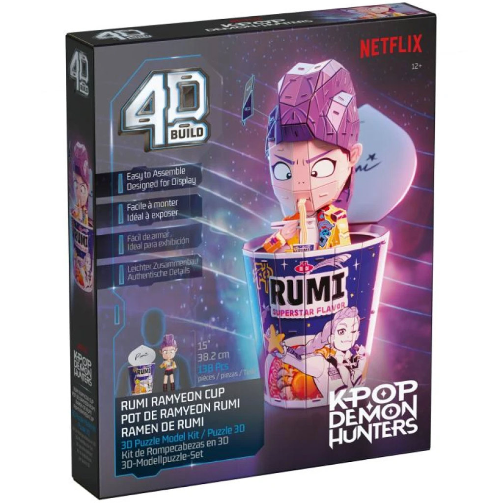 K-Pop Démonské lovce – Rumi ramenový pohár 4D puzzle - Spin Master obrázek 6