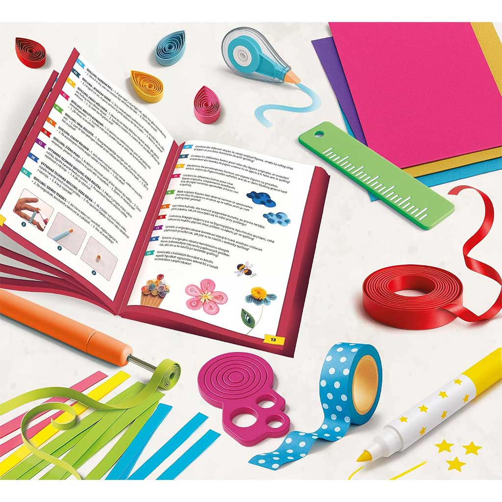 Kids Art: Barevné papírové tvoření kreativní set - Lisciani obrázek 2