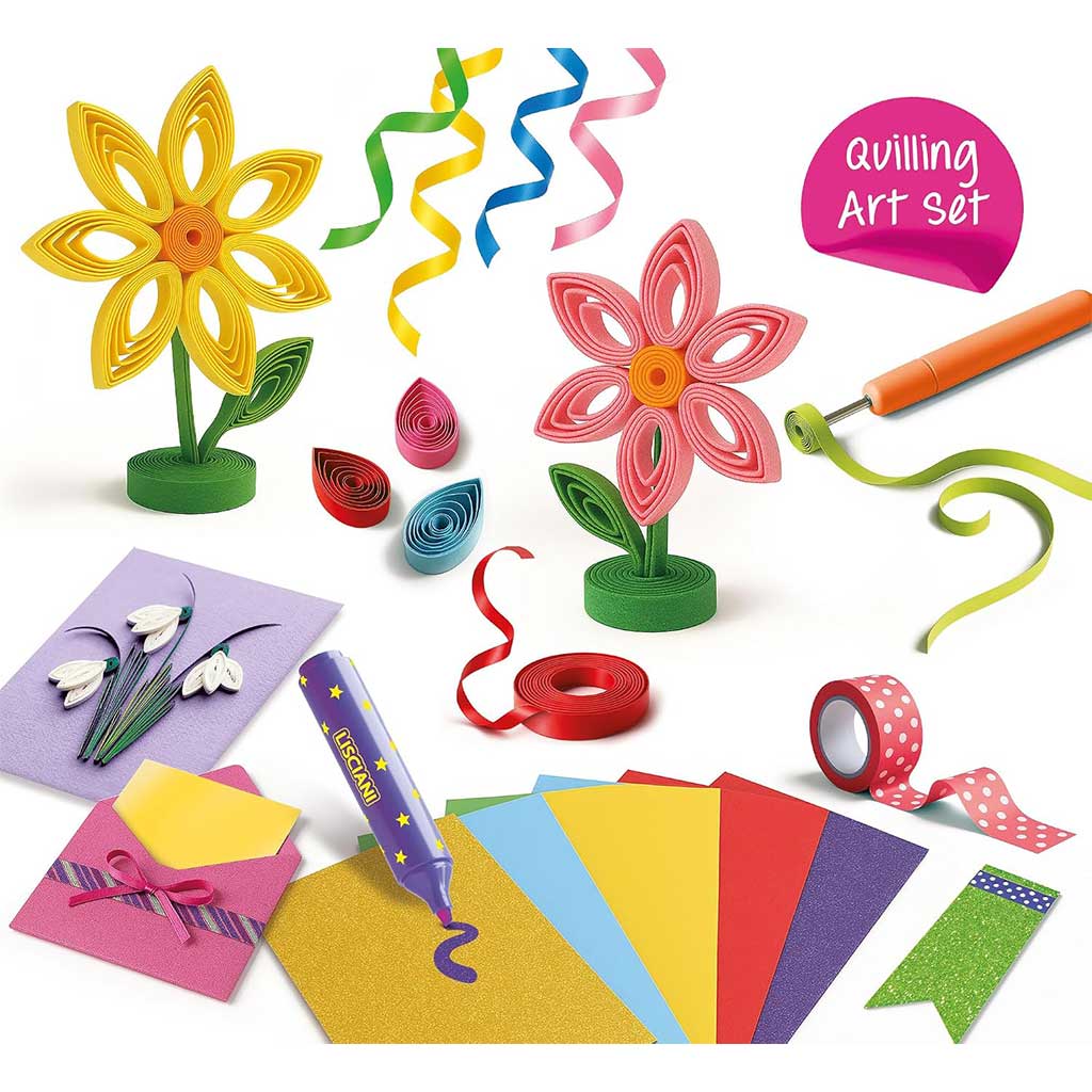 Kids Art: Barevné papírové tvoření kreativní set - Lisciani obrázek 3