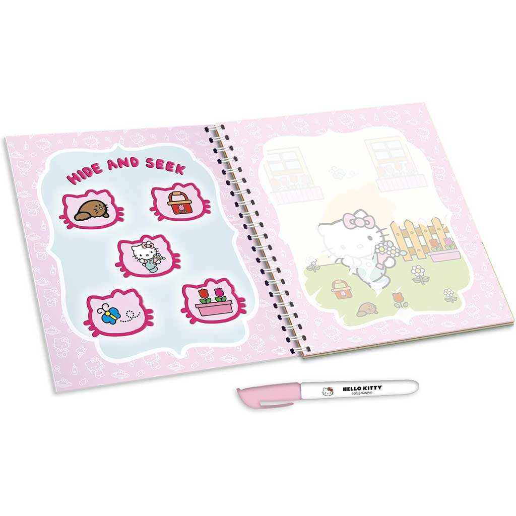 Kouzelná kniha na malování s vodou Hello Kitty - Lisciani obrázek 2