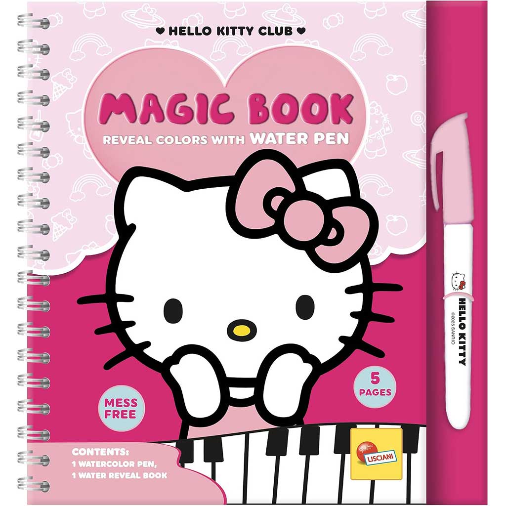 Kouzelná kniha na malování s vodou Hello Kitty - Lisciani obrázek 1