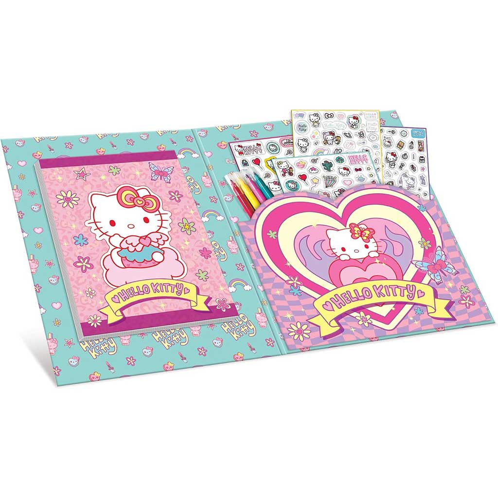Kreativní set s omalovánkami Hello Kitty - Lisciani obrázek 2
