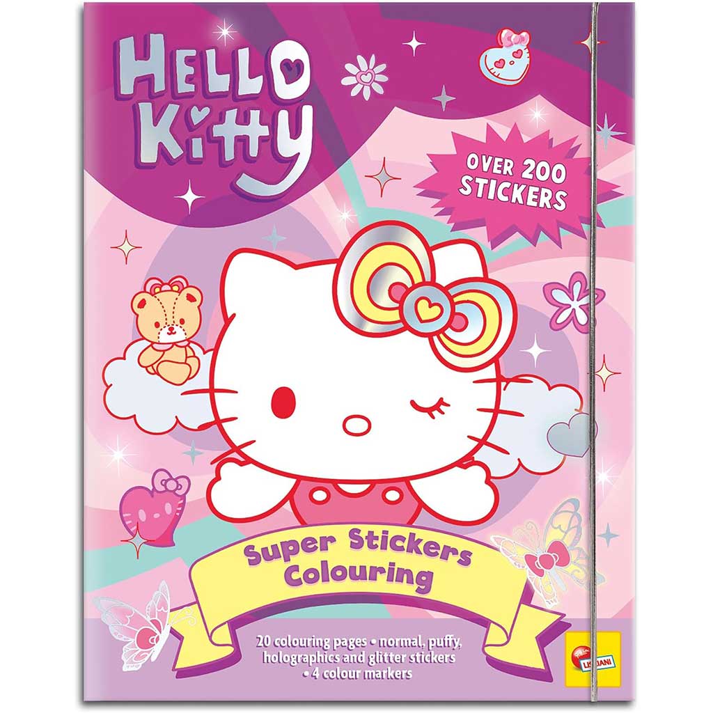 Kreativní set s omalovánkami Hello Kitty - Lisciani obrázek 1