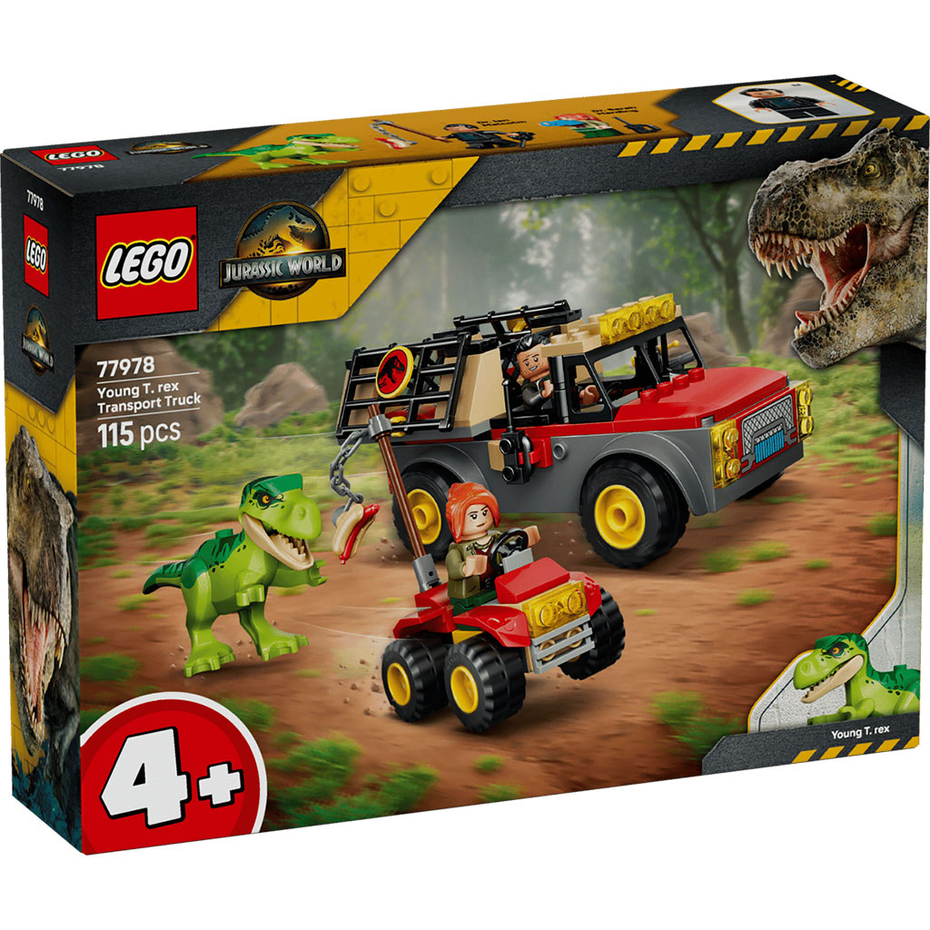 LEGO® Jurassic World™: Nákladní auto pro přepravu mladého T-Rexe (77978) obrázek 1